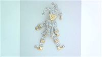 Anhänger Sommer Dame B&B in Gelbgold Diamante 0.50 Ct JOLLY DIA CT 0.50 H/SI - JOLLY DIA CT 0.50 H/SI
